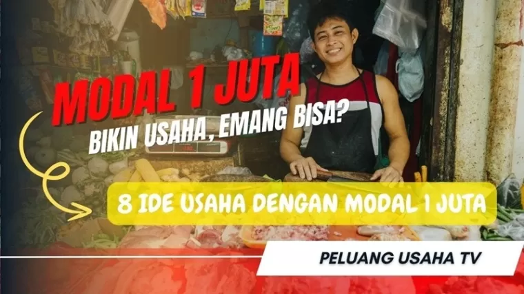 Ilustrasi peluang usaha di pedesaan tahun 2024. (Foto: kanal Youtube Peluang Usaha TV)