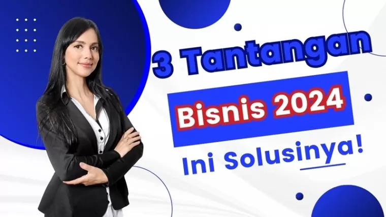 Ilustrasi tantangan dan solusi dalam bisnis tahun 2024. (Foto: Canva)