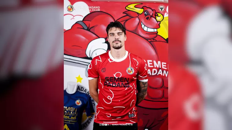 Tin Maric, pemain Semen Padang FC. (Foto: IG @semenpadangfcid)