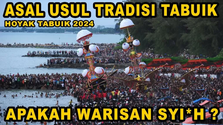 Tabuik, Kota Pariaman. (Foto: Youtube Creative Hamdi)