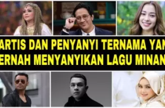 Daftar artis ternama di Indonesia yang pernah menyanyikan lagu Minang. (Foto: Youtube Creative Hamdi)