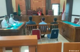 Sidang tindak pidana ringan (tipiring) di Pengadilan Negeri Padang pada Kamis (18/7/24). (Foto: Istimewa)