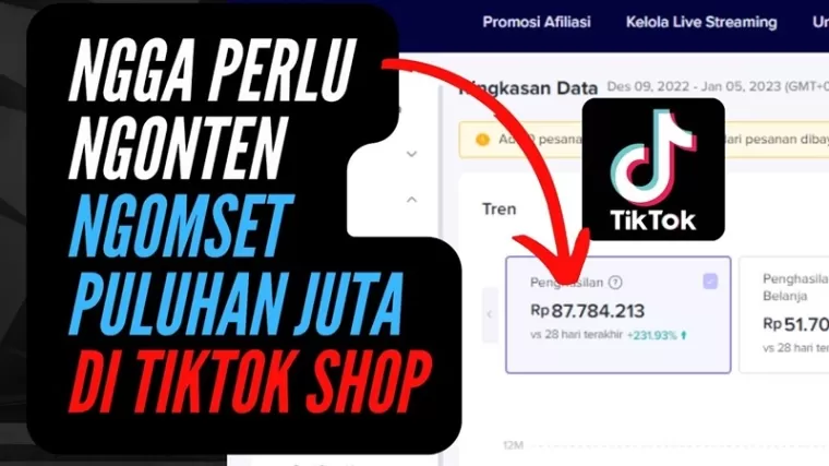 Ilustrasi peluang bisnis online 2024. (Foto: kanal Youtube Iyandri Channel)