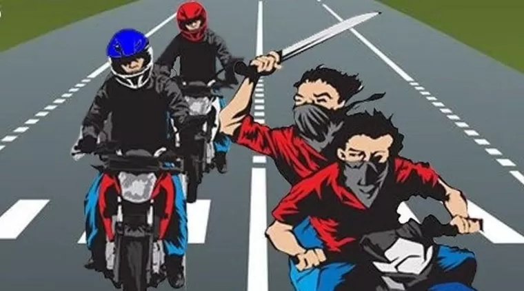 Ilustrasi Geng Motor