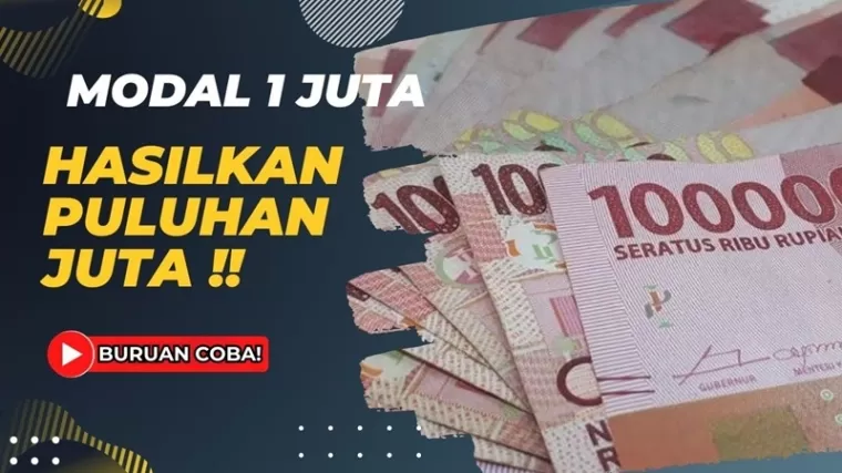 Ilustrasi peluang usaha modal sejutaan 2024. (Foto: kanal Youtube In Tips Sukses)