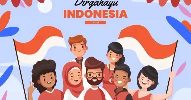 Ilustrasi HUT RI Ke-79. (Foto: Suara.com)