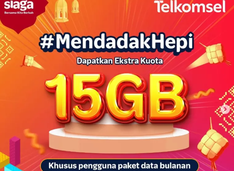 Mendadak Hepi Telkomsel (foto: Instagram)