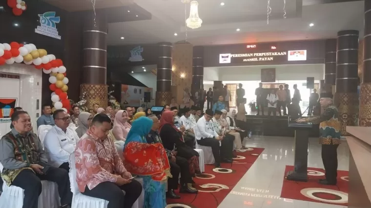 Masril Payan Diabadikan Jadi Nama Perpustakaan di Balai Kota Padang