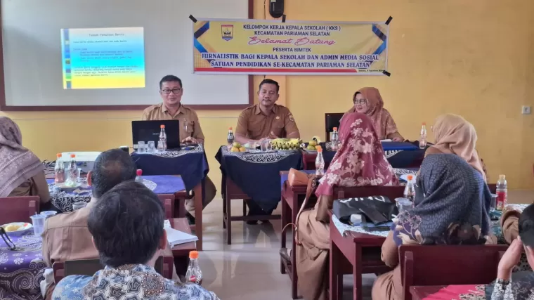 Sekolah SD di Pariaman Selatan Berdayakan Media Sosial untuk Informasi Positif