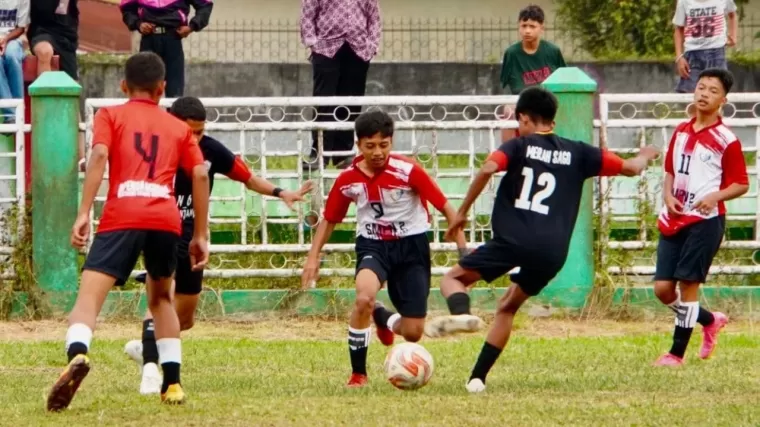 Turnamen Sepak Bola Antarpelajar Tingkat SLTP se-Kota Padang Panjang. (Foto: Diskominfo)