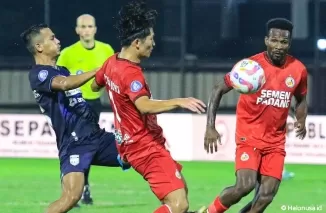 Laga Semen Padang FC vs Borneo FC (Foto: Instagram Semenpadangfcid)