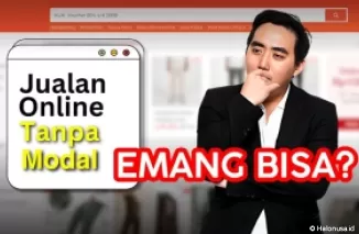 Ilustrasi jualan online tanpa modal.(Foto: kanal Youtube Yohan Agustian)