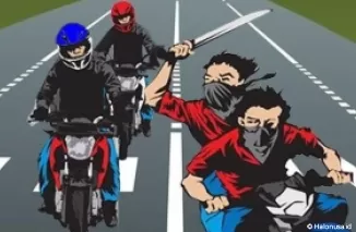 Ilustrasi Geng Motor