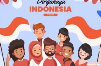 Ilustrasi HUT RI Ke-79. (Foto: Suara.com)