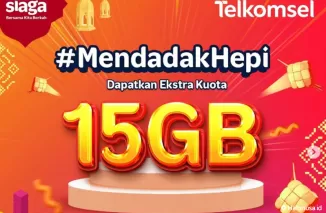 Mendadak Hepi Telkomsel (foto: Instagram)