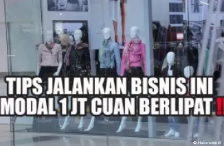 Ilustrasi tips bisnis fashion 2024.(Foto: kanal YouTube In Tips Sukses)