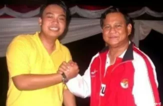 Angga Raka dan Prabowo Subianto (foto: Instagram @anggarakaprabowo)