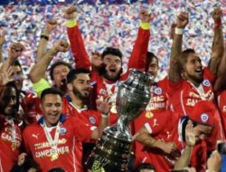 Foto Kalahkan Argentina, Chile Juara Piala Amerika