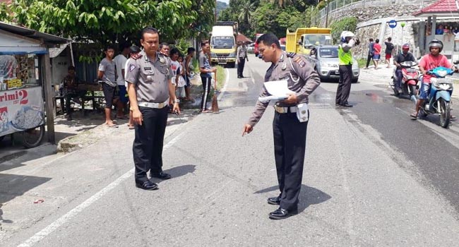 Foto Kecelakaan di Lubuk Begalung, Mahasiswa Asal Bukittinggi Tewas