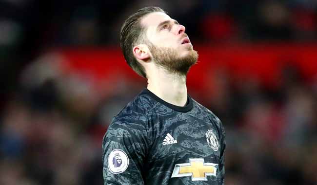 Foto MU Kalah, De Gea: Saya Bertanggungjawab!