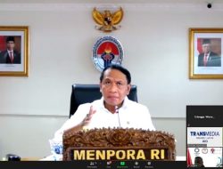 Foto Menpora Tak Ingin Liga Sepak Bola Nasional Terhenti Terlalu Lama