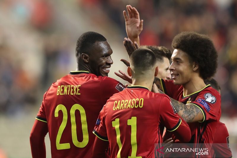 Foto KROASIA VS BELGIA; Generasi Emas Setan Merah Pulang Lebih Awal?