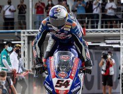 Foto Toprak dan Locatelli Amankan Posisi Teratas Superpole WSBK Mandalika