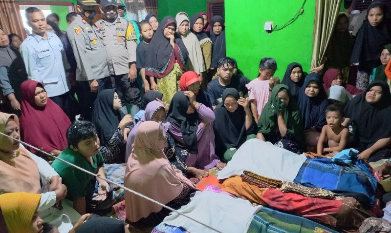 Foto Innalillah! Dua Bocah Tewas Terbawa Arus Saat Hendak Menyeberangi Sungai