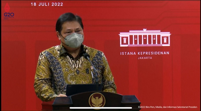 Foto Airlangga Dukung 2022 Jadi Tahun Penempatan PMI