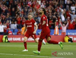 Foto Liverpool Kalahkan Man City dalam Community Shield