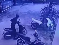 Foto Maling Motor di Masjid, Pria Pengangguran Ditangkap Polisi Pekanbaru