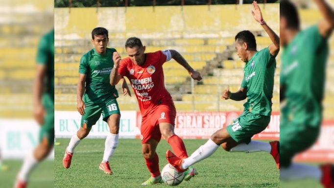 Foto Semen Padang FC VS PSPS Riau, Friendly Match Kemerdekaan Tanpa Gol