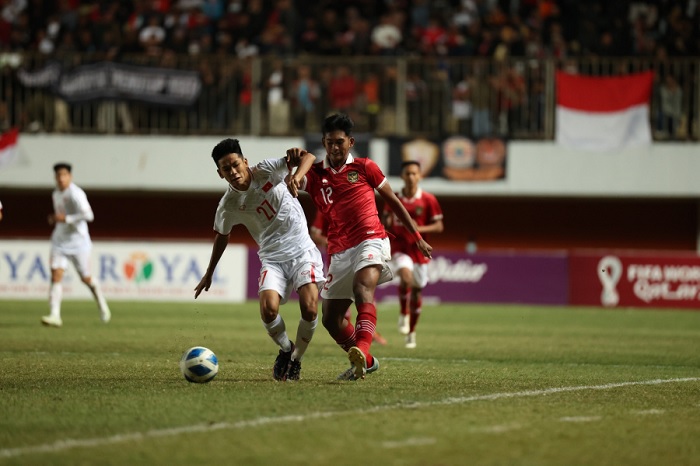 Foto Tundukkan Vietnam 2-1, Indonesia Pastikan Melaju ke Semifinal