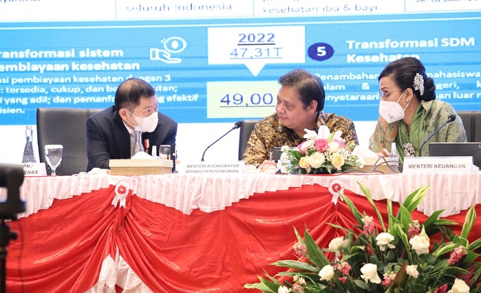 Foto Airlangga: RAPBN 2023, Transfer ke Daerah Rp811,7 Triliun