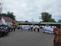 Foto Angka Kecelakaan Tinggi, PT KAI Divre II Sumbar Kampanye Keselamatan di Perlintasan Sebidang