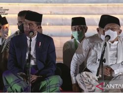 Foto Presiden dan Wakil Presiden gelar "Zikir dan Doa Kebangsaan"