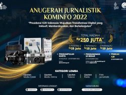 Foto Kominfo Kembali Gelar Kompetisi Tahunan Anugerah Jurnalistik 2022