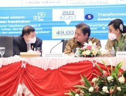 Foto Airlangga: RAPBN 2023, Transfer ke Daerah Rp811,7 Triliun