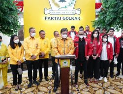 Foto Airlangga Sebut Golkar-PSI Sedang Penjajakan