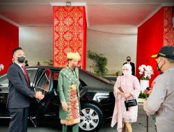 Foto Sidang Tahunan MPR, Jokowi Kenakan Baju Adat Babel Motif Pucuk Rebung