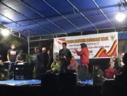 Foto Nuansa Kemeriahan HUT RI Masih Berlangsung, Masyarakat Jorong Kawai Adakan Sandiwara Rakyat