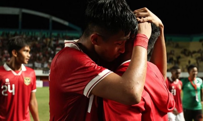 Foto Indonesia ke Final Usai Kalahkan Myanmar