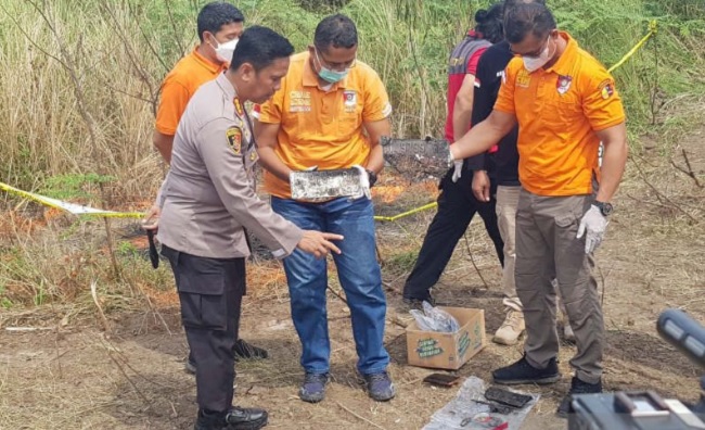 Foto Jasad Terbakar Bersama Sepeda Motor di Semarang Dipastikan PNS yang Dilaporkan Hilang