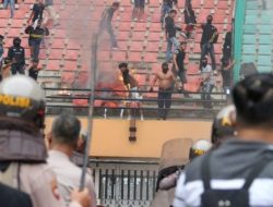 Foto Kerusakan di Stadion Utama, Pagi Ini PSPS Dipanggil Kadispora Riau