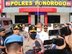 Foto Menteri PPPA Datangi Mapolres Ponorogo Tinjau Penanganan Perkara Kematian Santri