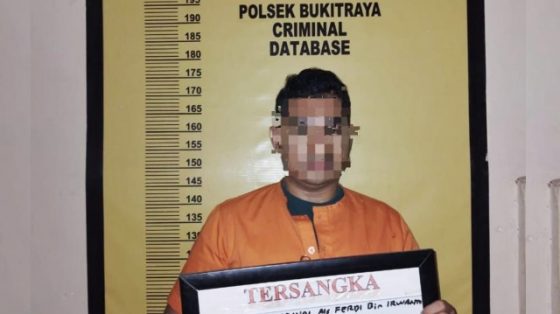Foto Diduga Penadah Ranmor, Warga Sumbar Dipenjara di Pekanbaru
