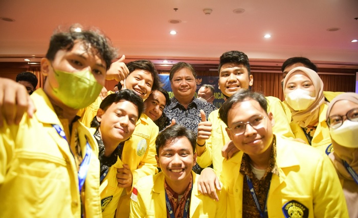 Foto Airlangga: Kebijakan Satu Peta Percepat Pembangunan Nasional