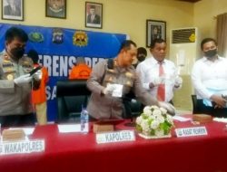 Foto Pengedar Shabu Ditangkap Polres Sawahlunto