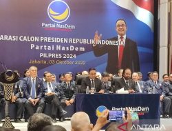 Foto NasDem Resmi Usung Anies Baswedan di Pilpres 2024