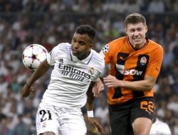 Foto El Real Atasi Perlawanan Shakhtar Donetsk dengan Skor 2-1